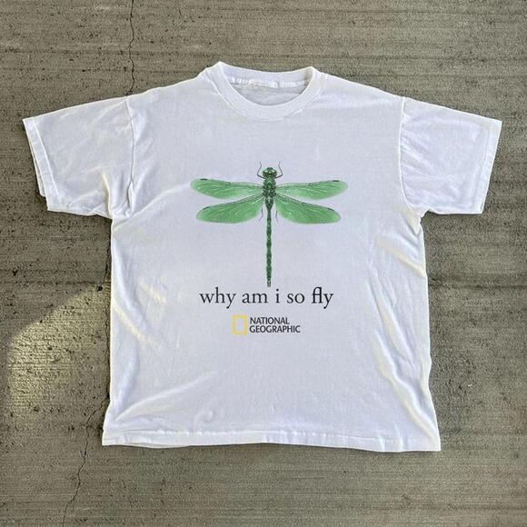 Other - National Geographic Dragonfly Graphic Tee 1